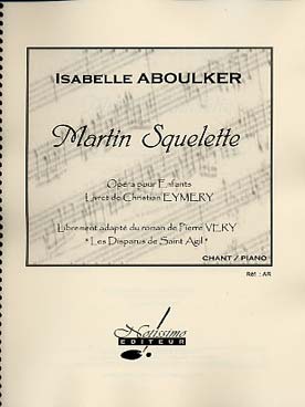 Illustration aboulker martin squelette chant/piano