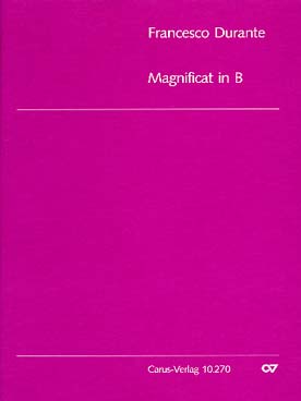 Illustration de Magnificat en si M pour solistes, cordes et basse continue