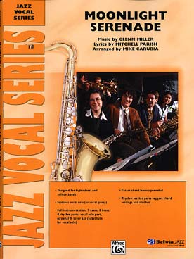 Illustration de MOONLIGHT SERENADE pour chœur SSAA et ensemble jazz