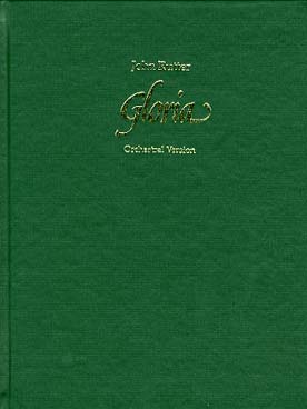 Illustration rutter gloria conducteur version orchest