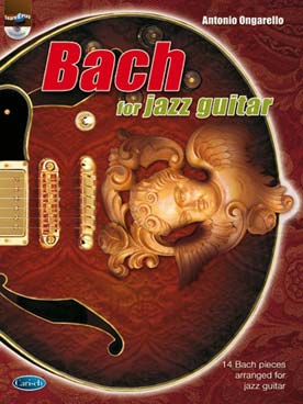 Illustration ongarello bach for jazz guitar avec cd