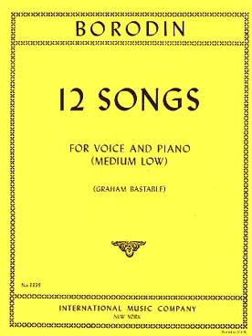 Illustration de 12 Songs - Voix moyenne/grave