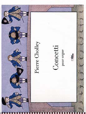 Illustration de Concetti : 9 pièces pour grand orgue sur des comptines ou chansons françaises