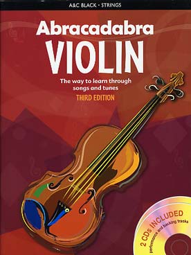 Illustration abracadabra violon vol. 1 avec cd