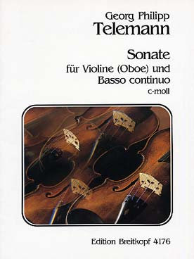 Illustration de Sonate en do m (tr. Hinnenthal)