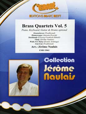 Illustration de BRASS QUARTETS (tr. Naulais) - Vol. 5