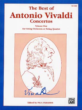 Illustration de The Best of Antonio Vivaldi Vol. 1 - Conducteur