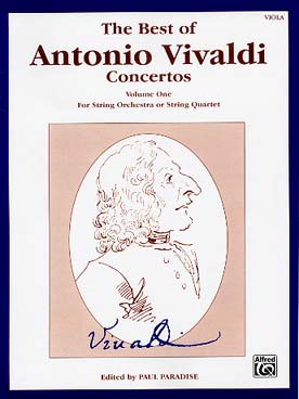 Illustration de The Best of Antonio Vivaldi Vol. 1 - Alto