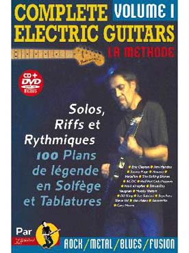 Illustration complete electric guitar + cd/dvd v. 1