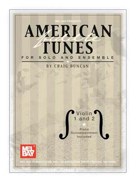 Illustration de American fiddle tunes for solo and ensemble - Violon 1 et violon 2