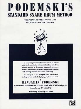 Illustration de Standard snare drum method 