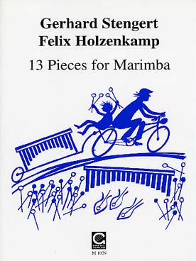 Illustration de 13 Pieces for marimba