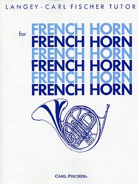 Illustration de Tutor for french horn