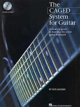 Illustration de The Caged system for guitar avec CD