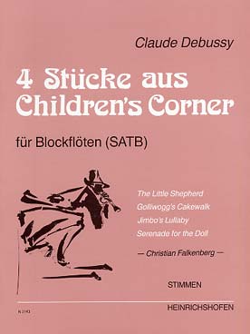Illustration de Children's corner, 4 pièces - Parties SATB
