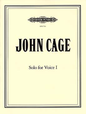 Illustration cage solo for voice n° 1