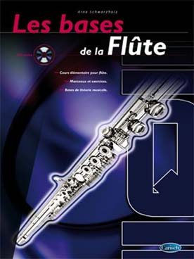 Illustration schwarzholz bases de la flute + cd
