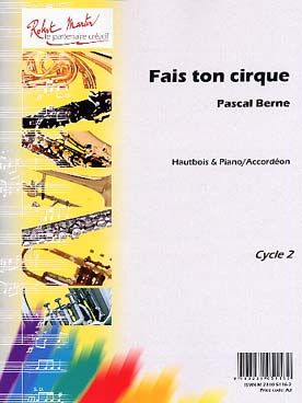 Illustration de Fais ton cirque pour hautbois et piano ou accordéon
