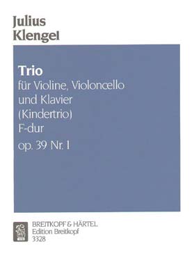 Illustration klengel kindertrio op. 39 n° 1 en fa maj