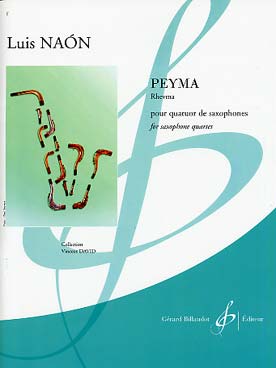 Illustration de Peyma Rhevma pour quatuor de saxophones    