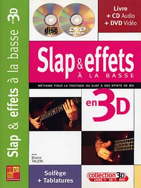 Illustration de SLAP ET EFFETS A LA BASSE EN 3D avec CD et DVD