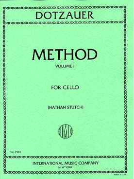 Illustration dotzauer methode de violoncelle vol. 1