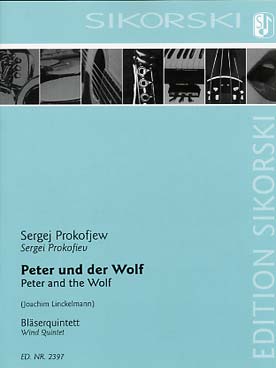 Illustration prokofiev pierre et le loup