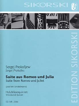 Illustration prokofiev suite de romeo et juliette