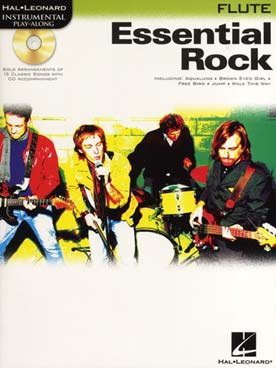 Illustration de ESSENTIAL ROCK : 15 standards