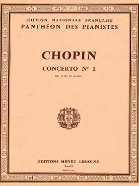 Illustration de Concerto N° 1 op. 11 en mi m