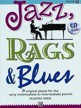 Illustration de Jazz, rags and blues - Vol. 2 avec CD