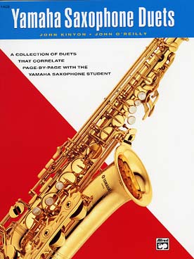 Illustration o'reilly/kinyon yamaha saxophone duets