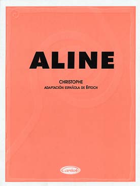 Illustration de Aline P/V et accords guitare (espagnol et français)