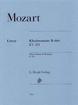 Illustration de Sonate K 281 N° 3 en si b M