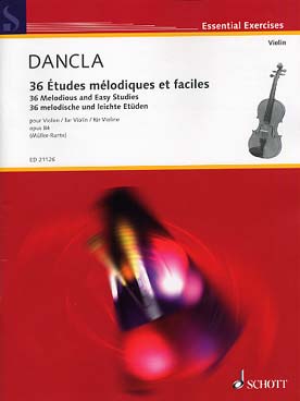 Illustration de 36 Études mélodiques op. 84 - éd. Schott