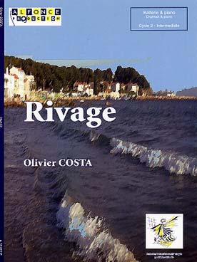 Illustration de Rivage pour batterie et piano