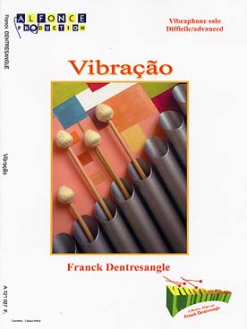 Illustration de Vibraçao pour vibraphone solo