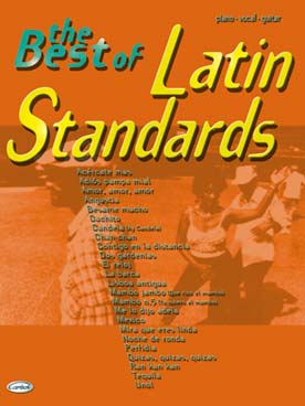 Illustration de BEST OF LATIN STANDARDS P/V/G - Vol. 1