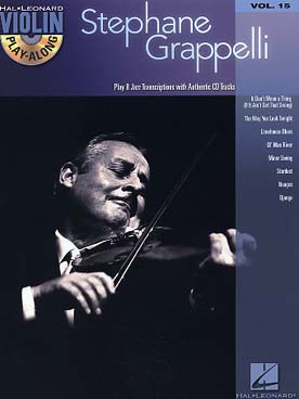 Illustration de Violin play-along - N° 15 : Stéphane Grappelli avec lien de téléchargement