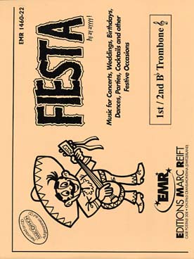Illustration de Fiesta - 1er/2eme trombone si b en clé sol