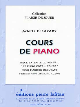 Illustration de Cours de piano (extrait du recueil "Le Piano côté... cours")