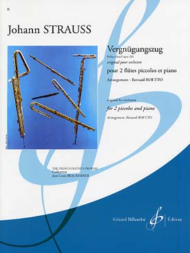 Illustration de Vergnügungszug, Polka schnell op. 281