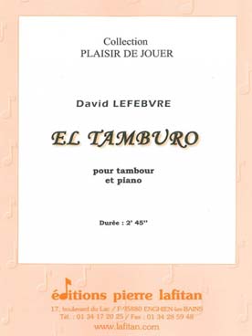 Illustration de El Tamburo pour tambour et piano
