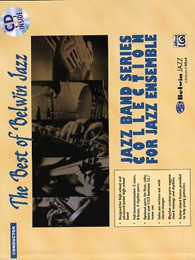 Illustration de BEST OF BELWIN JAZZ BAND COLLECTION FOR JAZZ ENSEMBLE conducteur avec CD