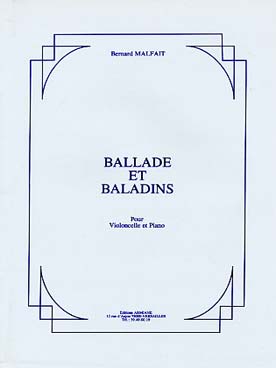 Illustration malait ballade et baladins