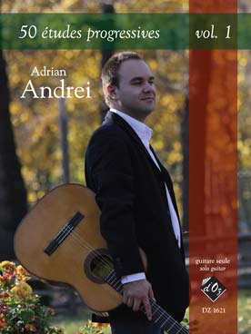 Illustration andrei 50 etudes progressives vol. 1