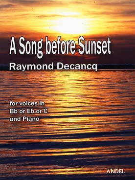 Illustration decancq a song before sunset