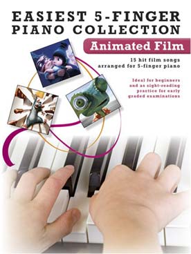 Illustration animated film easiest 5-finger collect
