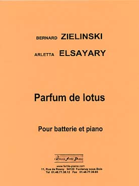 Illustration de Parfum de Lotus pour batterie et piano