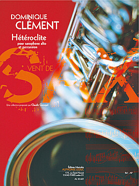 Illustration de Hétéroclite pour saxophone et percussion